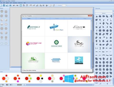スクリーンショット Sothink Logo Maker Windows 8.1版