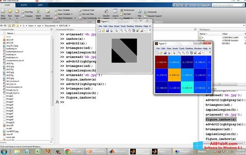 スクリーンショット MATLAB Windows 8.1版