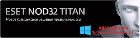 スクリーンショット ESET NOD32 Titan Windows 8.1版