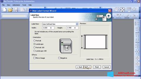 スクリーンショット BarTender Windows 8.1版