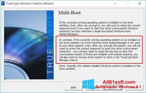 スクリーンショット MultiBoot Windows 8.1版