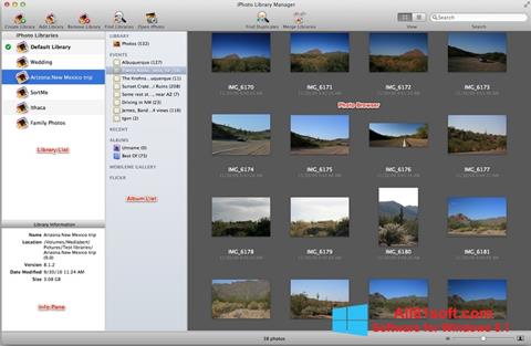 スクリーンショット iPhoto Windows 8.1版