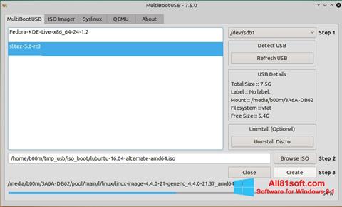 スクリーンショット MultiBoot USB Windows 8.1版