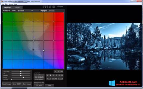 スクリーンショット 3D LUT Creator Windows 8.1版